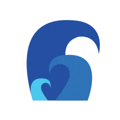a wave logo