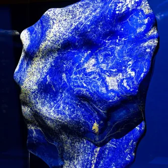 large blue rock 